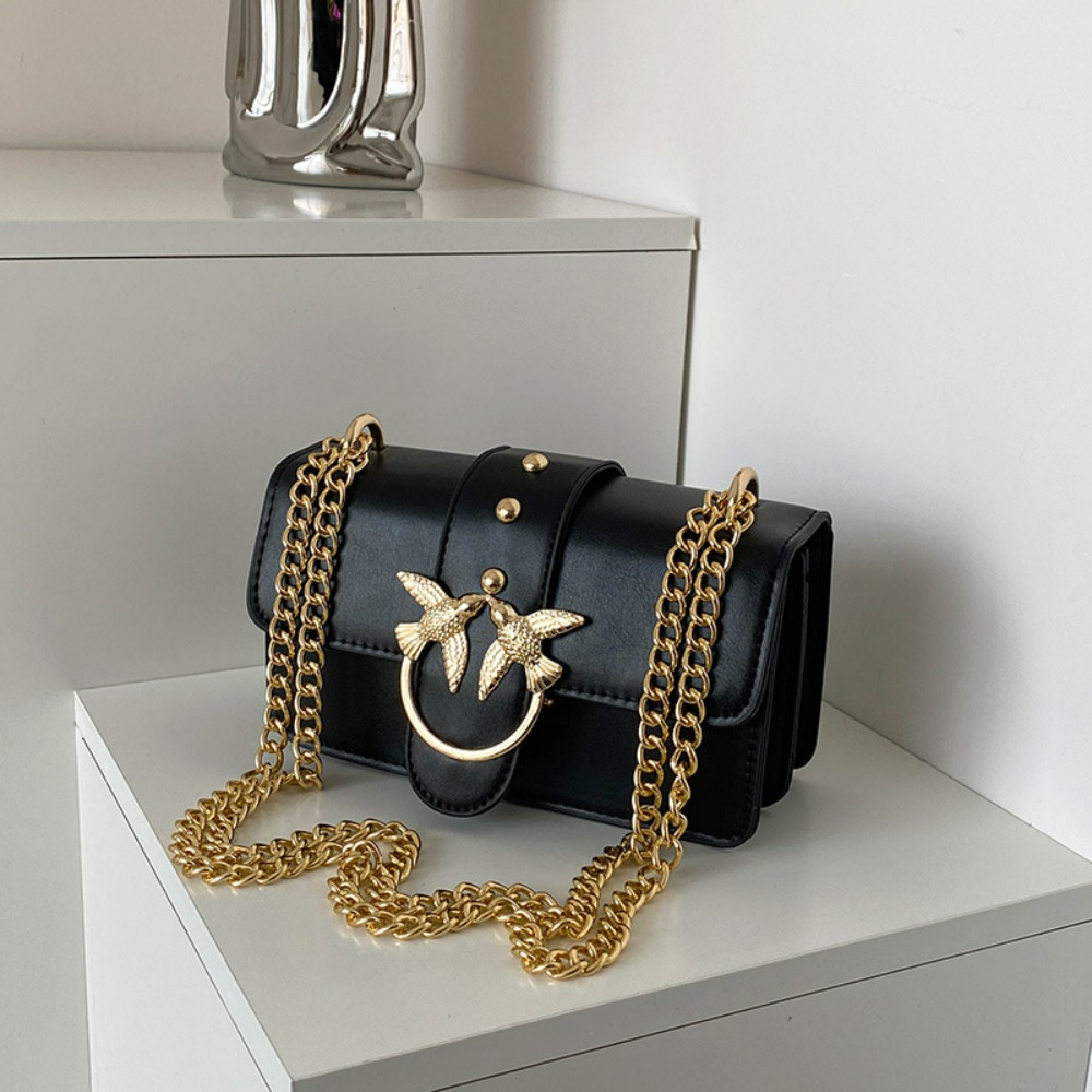Luxury Quilted Bags - กระเป๋าผู้หญิงลายริ้วคู่แบบใหม่ปี 2026 กระเป๋าทรงสี่เหลี่ยมเล็กปักลายนกสุดอินเทรนด์ กระเป๋าสะพายข้าง/สะพายไหล่แฟชั่นอเนกประสงค์