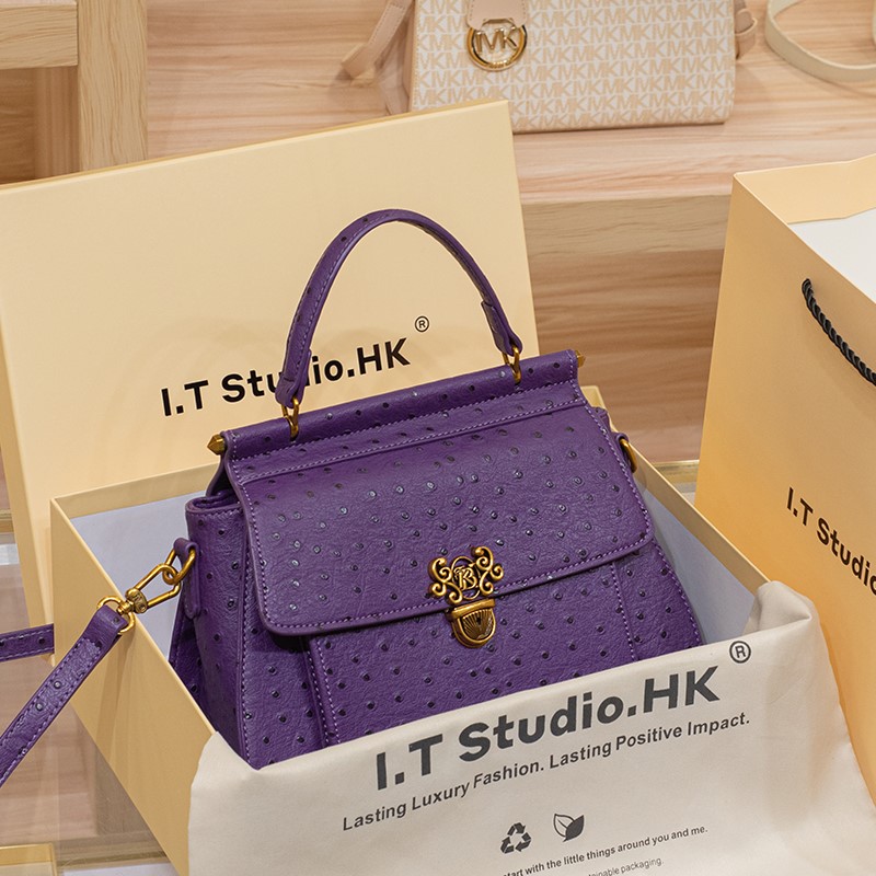 Luxury Quilted Bags - กระเป๋าถือสตรีความจุขนาดใหญ่ 2025 ใหม่ฤดูใบไม้ร่วงและฤดูหนาวความรู้สึกระดับ high-end Light Luxury