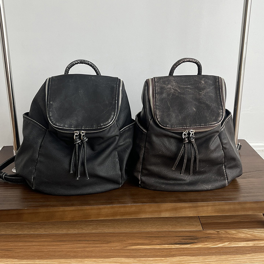 Luxury Bags Medium Size - Annmouler กระเป๋าเป้สะพายหลังดีไซน์เนอร์ใหม่สําหรับผู้หญิง, กระเป๋าถือหรู, กระเป๋าสะพายหนัง Pu ซักผ้า,