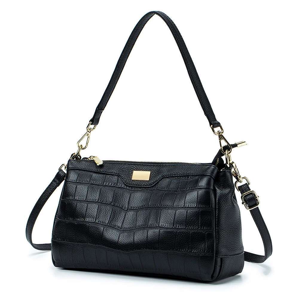 Luxury Quilted Bags - ผู้หญิงกระเป๋าMessengerสําหรับกระเป๋าถือหนังผู้หญิงCrossbodyกระเป๋าสุภาพสตรีกระเป๋าสะพายTote Top-Handleกระเป๋ารูปแบบหิน