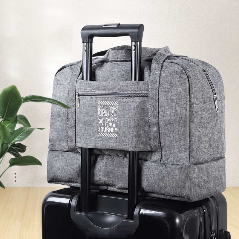 Luxury Yoga Bags - กระเป๋าเดินทางขนาดใหญ่สำหรับโยคะ ฟิตเนส กีฬา กระเป๋าสะพายแบบดัฟเฟิลสำหรับวันหยุดสุดสัปดาห์ กระเป๋าเดินทางผ้า Oxford
