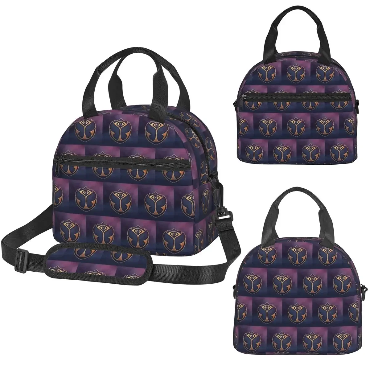 Luxury Bags For Kids - กระเป๋าใส่อาหารกลางวันแบบมีฉนวนกันความร้อนลักชัวรี ทูมอร์แลนด์สำหรับเด็ก กล่องเก็บความเย็นสำหรับโรงเรียน กระเป๋าใส่อาหารกลางวันแบบพกพา