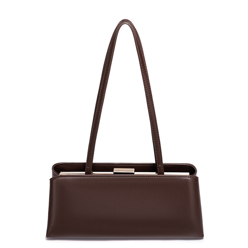Luxury Bags Medium Size - กระเป๋าถือทรงกล่องดีไซน์หรูสำหรับผู้หญิง ขนาดกลาง แฟชั่นสะพายไหล่หรือถือใต้วงแขน เหมาะสำหรับใช้ในชีวิตประจำวัน