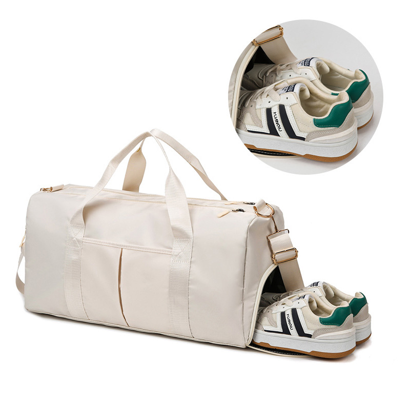 Luxury Yoga Bags - กระเป๋าออกกำลังกายแบบกันน้ำสำหรับผู้ชายและผู้หญิง มีช่องใส่รองเท้า แยกส่วนเปียกและแห้ง สำหรับฝึกซ้อม ว่ายน้ำ โยคะ