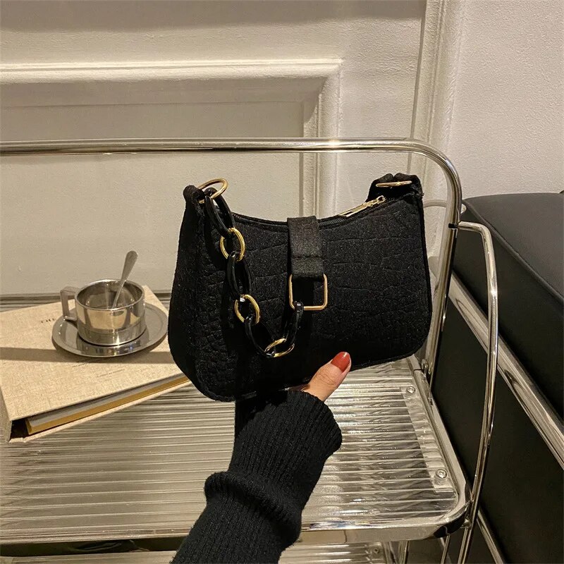 Luxury Bags On Sale - Lady Felt รักแร้ Design Luxury Tote