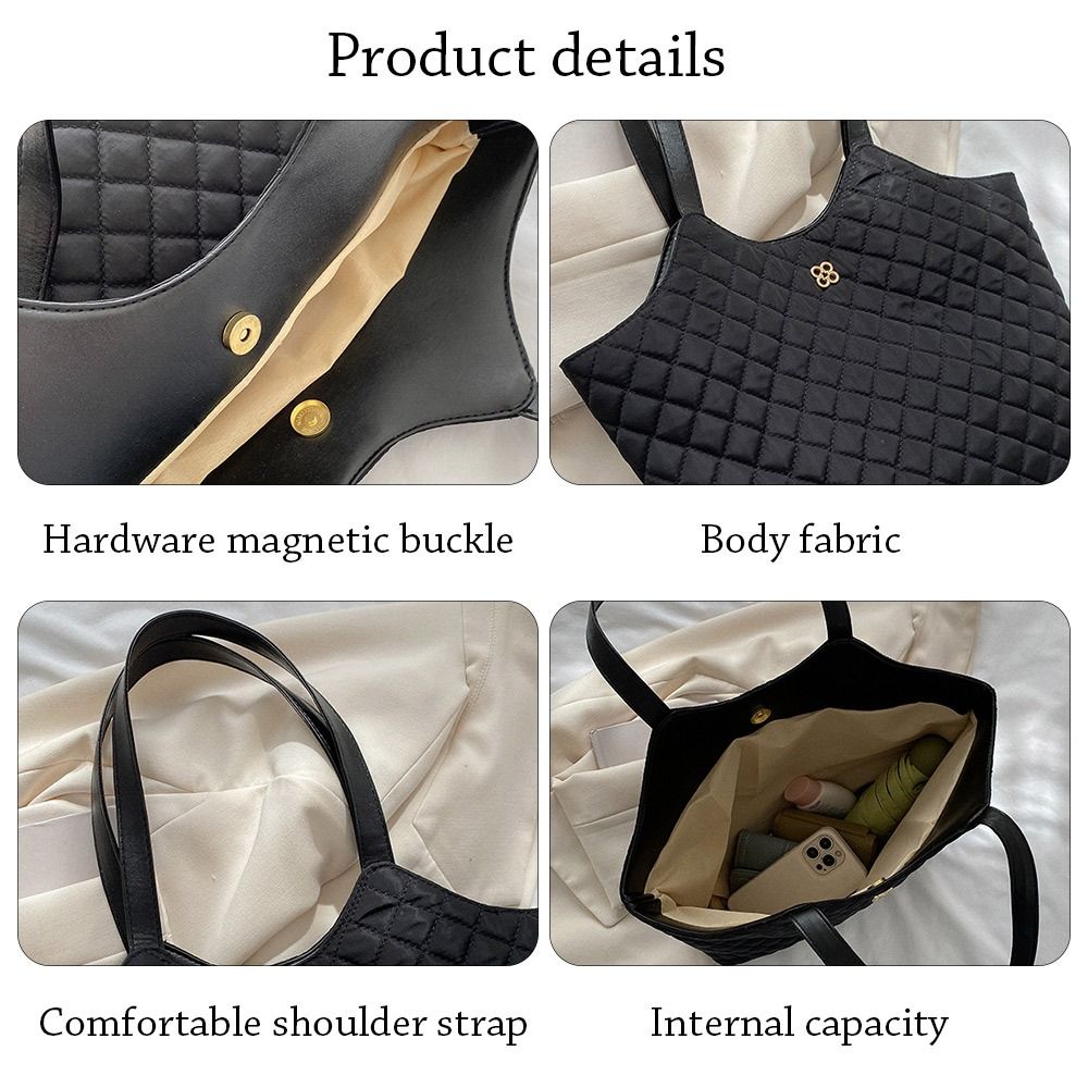 กระเป๋าแฟชั่นใต้วงแขนใส่ผ้านวม - Luxury Quilted Bags บทวิจารณ์และราคา