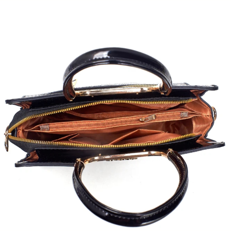 ชุดกระเป๋าถือผู้หญิงแบบ 2 ชิ้น - Top Handle Patent Bag บทวิจารณ์และราคา
