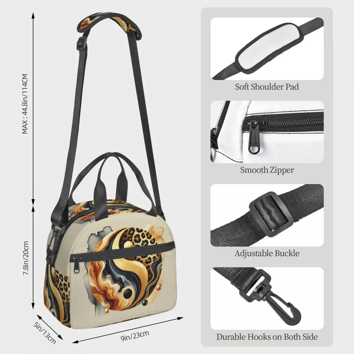 กระเป๋าใส่อาหารกลางวันลายเสือด - Luxury Bags For Kids บทวิจารณ์และราคา
