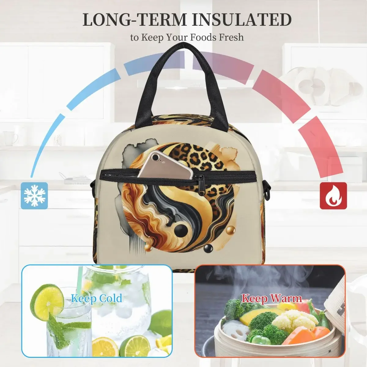 กระเป๋าใส่อาหารกลางวันลายเสือด - Luxury Bags For Kids บทวิจารณ์และราคา