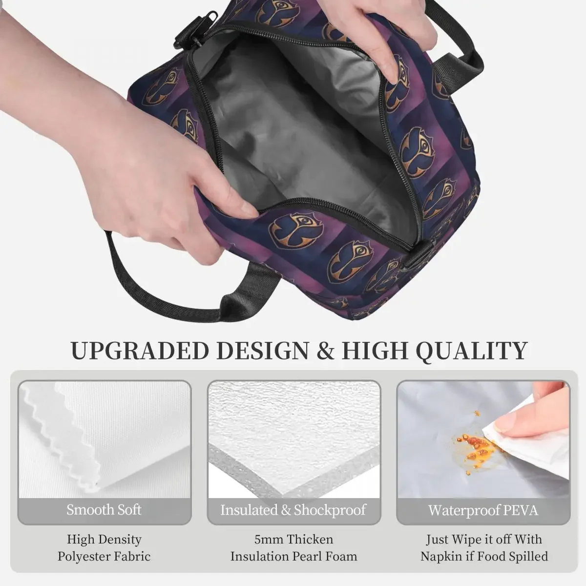 กระเป๋าใส่อาหารกลางวันแบบมีฉนว - Luxury Bags For Kids บทวิจารณ์และราคา