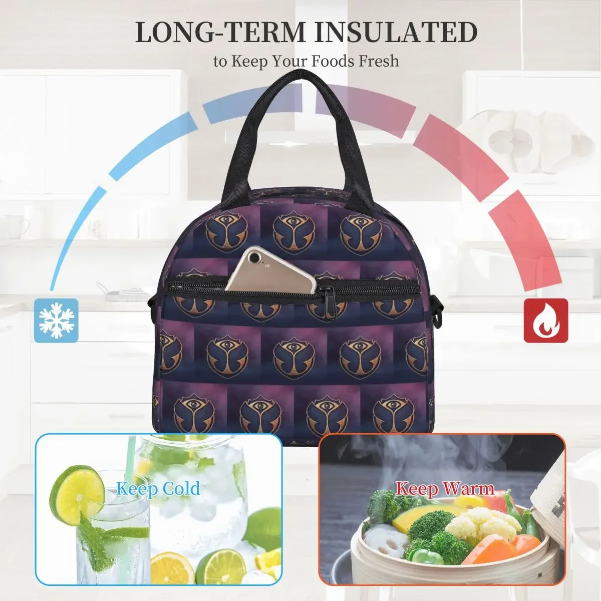 กระเป๋าใส่อาหารกลางวันแบบมีฉนว - Luxury Bags For Kids บทวิจารณ์และราคา