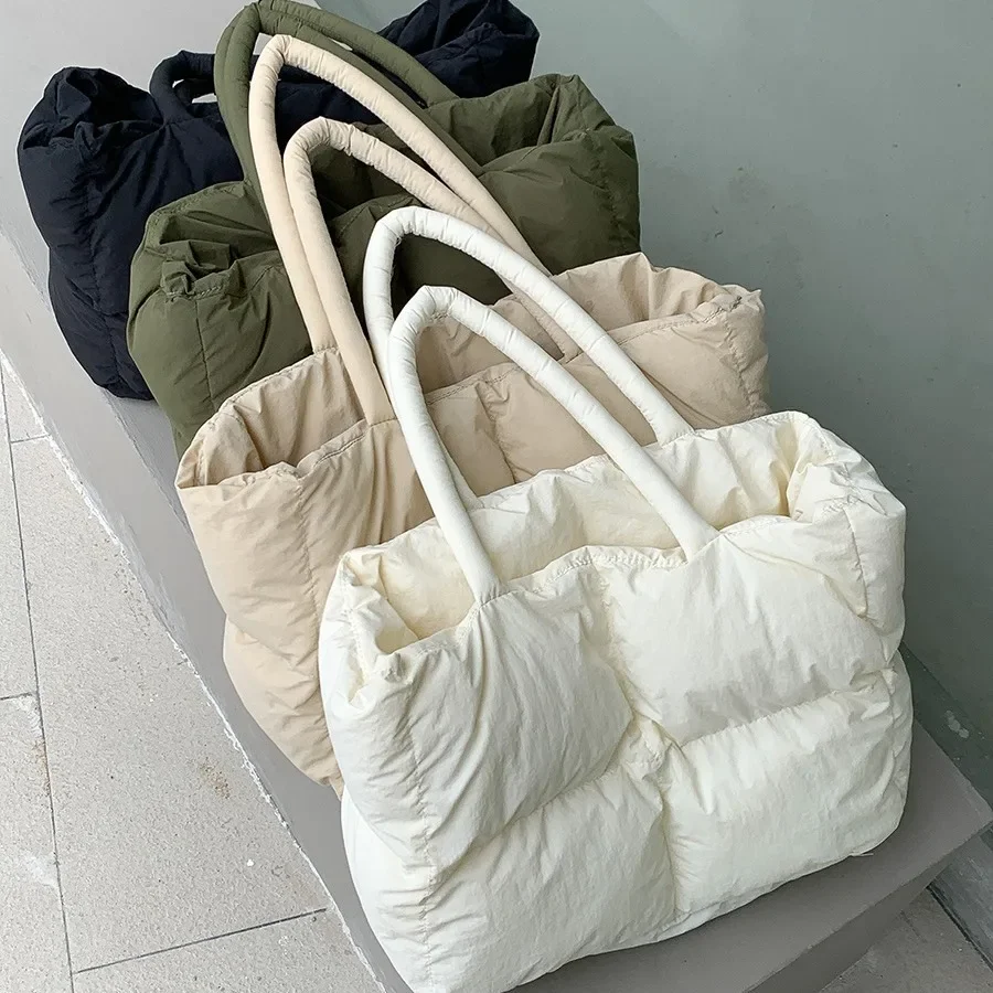 กระเป๋าบุนวมคอตตอนขนาดใหญ่สำหร - Luxury Quilted Bags บทวิจารณ์และราคา