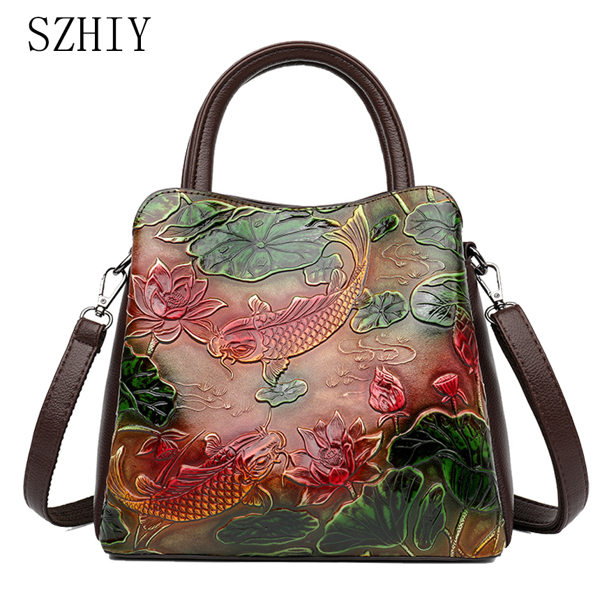 Retro กระเป๋าถือผู้หญิงไหล่กระ - Luxury Bags Medium Size บทวิจารณ์และราคา