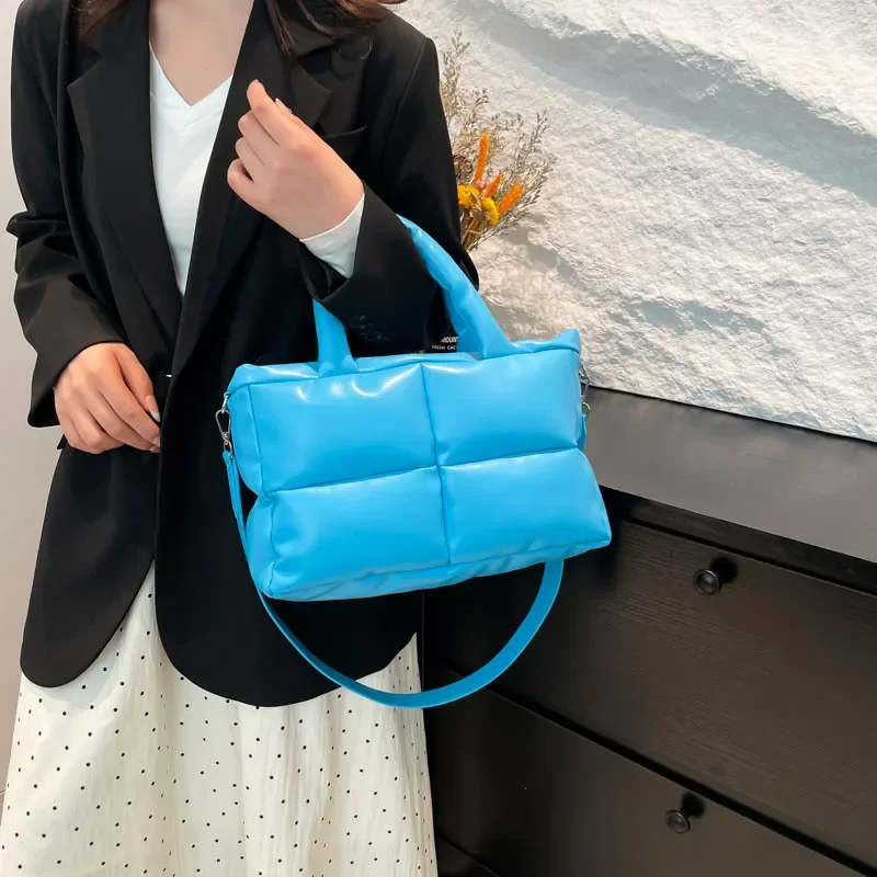 กระเป๋าโท้ทหนัง PU นุ่มหรูหราส - Luxury Quilted Bags บทวิจารณ์และราคา