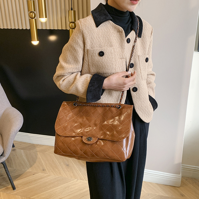 กระเป๋าความจุขนาดใหญ่สำหรับผู้ - Luxury Quilted Bags บทวิจารณ์และราคา