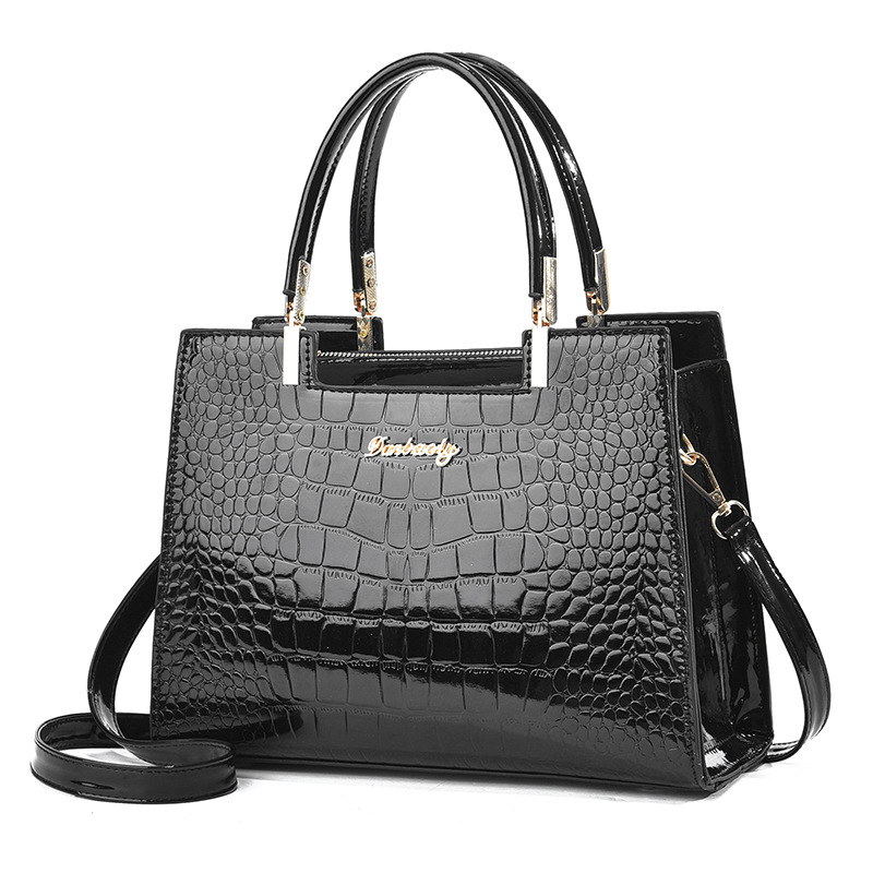 จระเข้นูน Tote กระเป๋า,สิทธิบั - Top Handle Patent Bag บทวิจารณ์และราคา