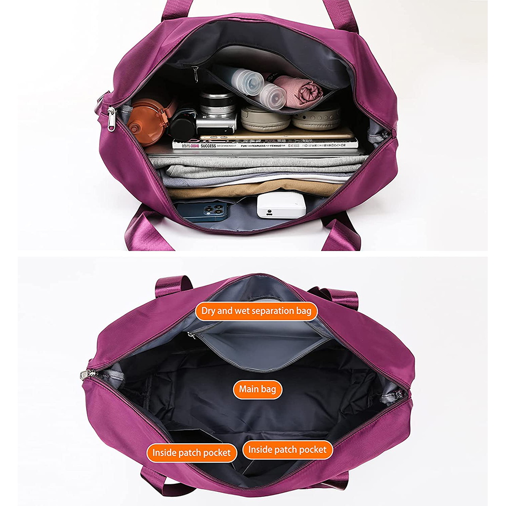 ขนาดใหญ่ความจุพับกระเป๋าเดินทา - Luxury Yoga Bags บทวิจารณ์และราคา