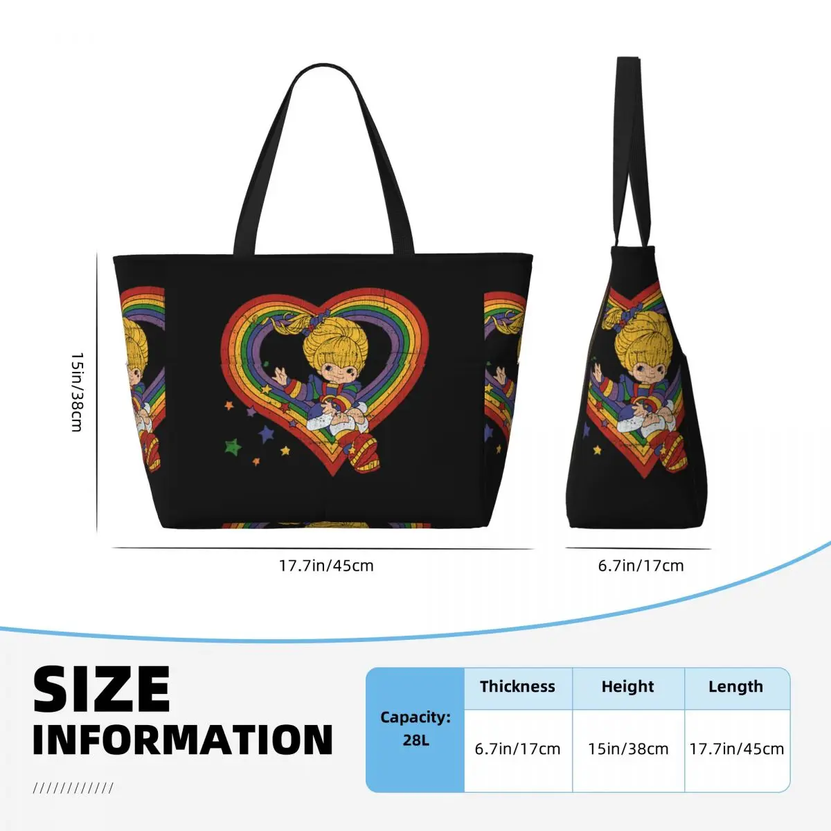 เรนโบว์ ไบรท์ วิธ เรนโบว์ ฮาร์ - Luxury Yoga Bags บทวิจารณ์และราคา