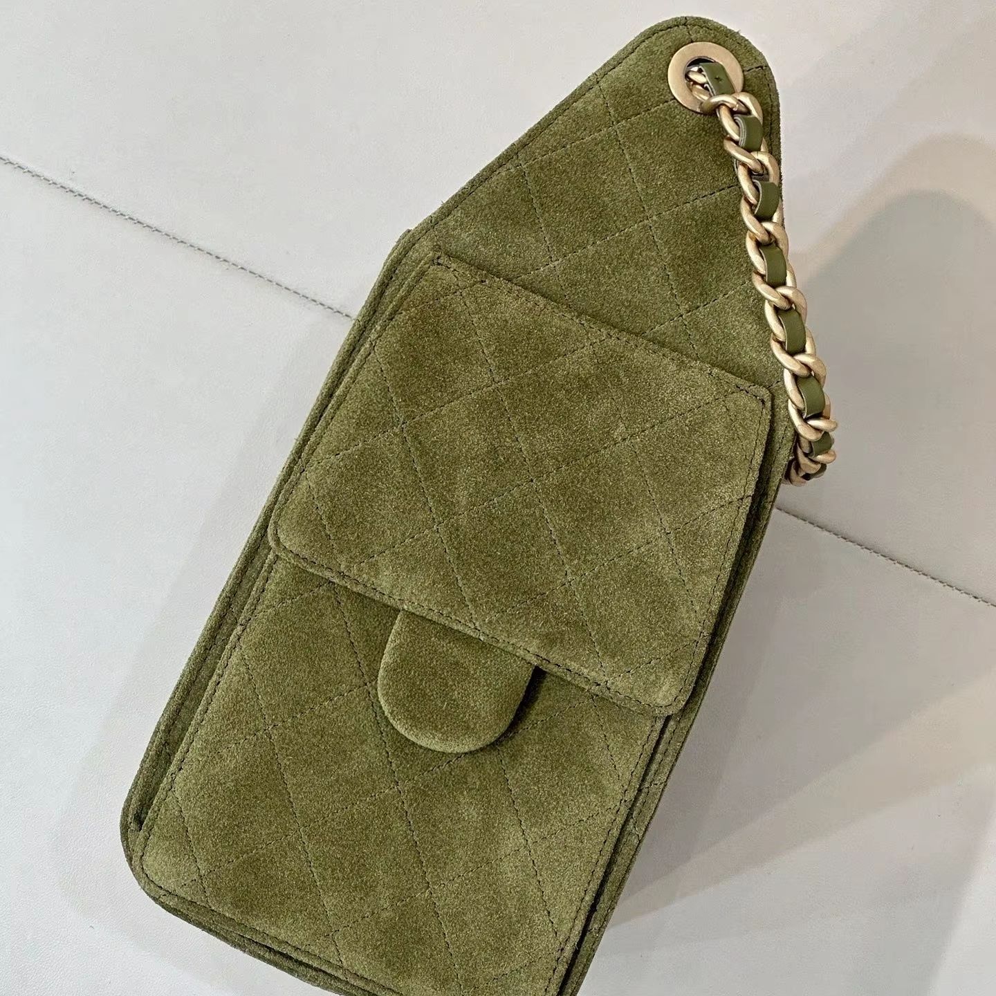 กระเป๋าสะพายข้างสำหรับผู้หญิง  - Chain Crossbody Quilted บทวิจารณ์และราคา