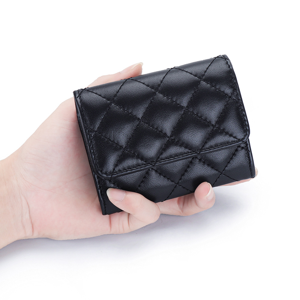 Sheepskin Quilted ผู้ถือบัตรผู - Luxury Bags Name For Women บทวิจารณ์และราคา