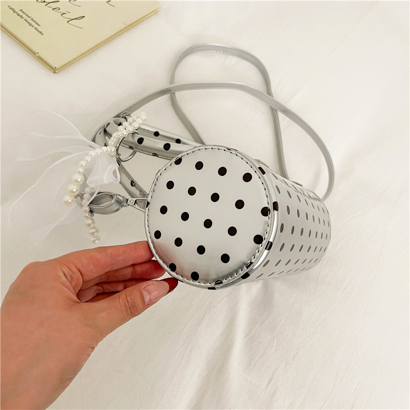 กระเป๋าถือมินิลายจุดสไตล์เกาหล - Top Handle Patent Bag บทวิจารณ์และราคา