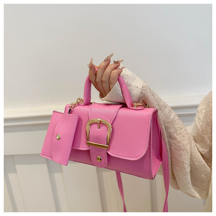บาร์บี้ พิงค์ มินิกระเป๋าถือหน - Top Handle Patent Bag บทวิจารณ์และราคา