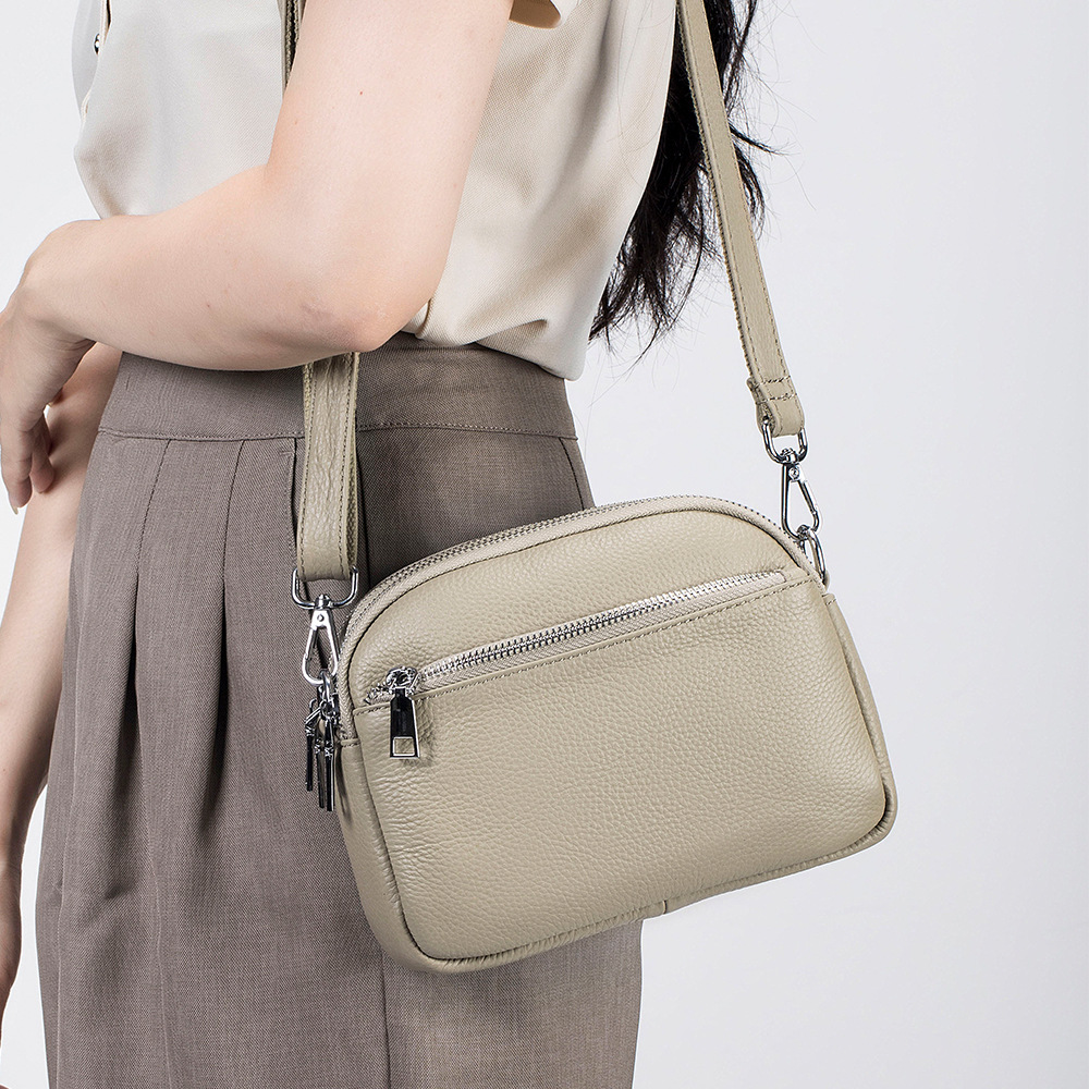 หนังแท้อเนกประสงค์กระเป๋าสะพาย - Luxury Bags On Sale บทวิจารณ์และราคา